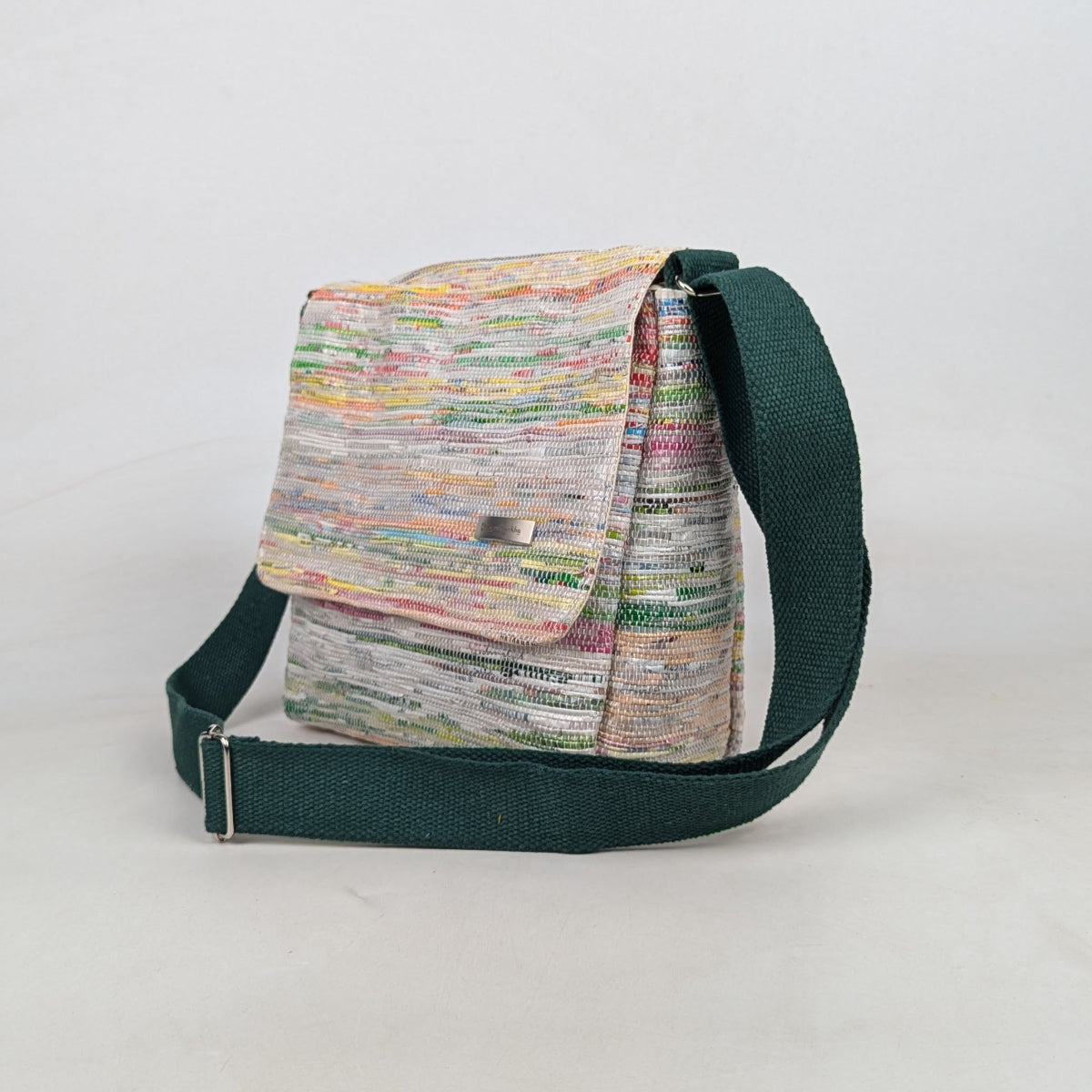 Upcycled Handcrafted Messenger Bag (MB0626-001) PS_W