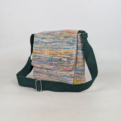 Upcycled Handcrafted Messenger Bag (MB0626-004) PS_W