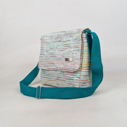 Upcycled Handcrafted Messenger Bag (MB0626-005) PS_W