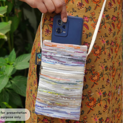 Premium Upcycled Handcrafted Mobile Sling (MSL0626-003) PS_W