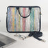 Multi Coloured Bands Upcycled Handwoven Laptop Sleeves 14 inches (LSB140225-007) PS_W