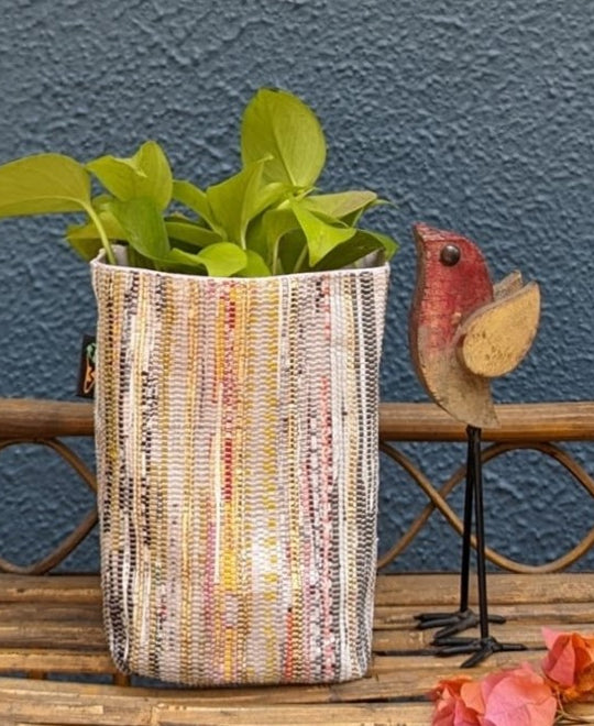 Upcycled Handwoven Grow Pot Medium (GPM0424-007) PS_W
