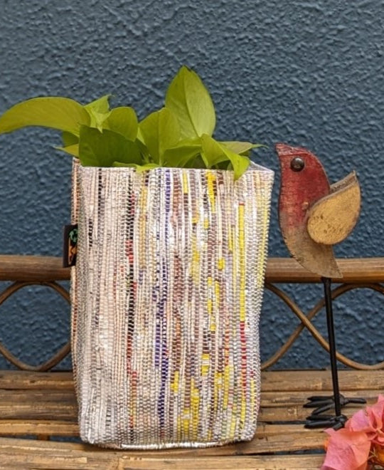 Upcycled Handwoven Grow Pot Medium (GPM0424-002) PS_W