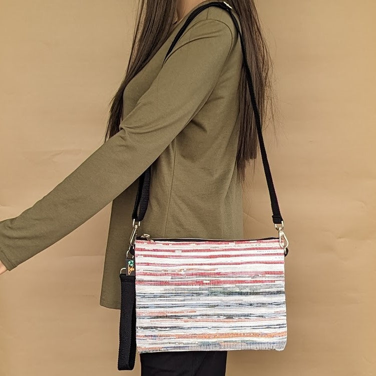 Upcycled Handwoven Sling Bag (SI0424-026) PS_W