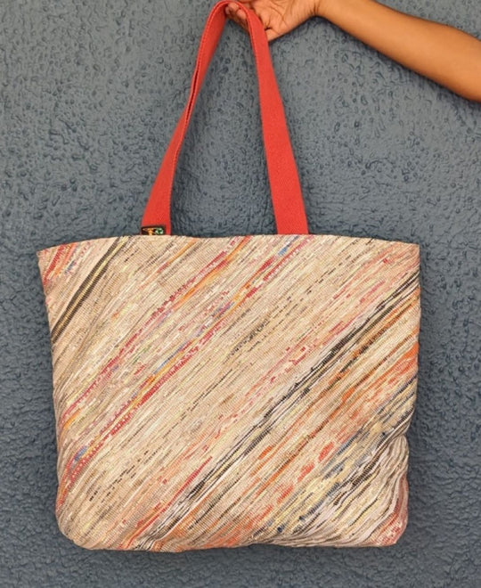 Upcycled Handwoven Beach Bag (BB0424-011) MS_W