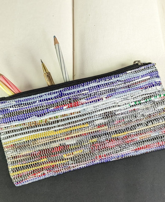 Upcycled Handwoven Pencil Pouch (PP0524-008) PS_W