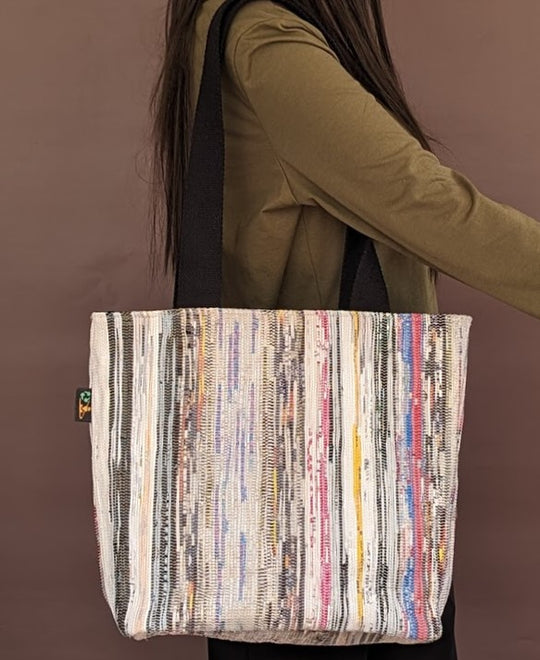 Upcycled Handwoven Shopper Tote (ST0424-018) PS_W