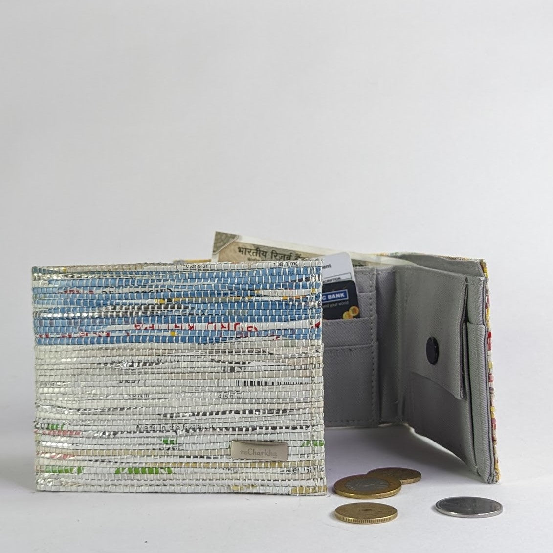 Upcycled Handwoven Wallet (W0424-003) PS_W