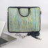 Multicolored Shimmery Striped Handwoven Laptop Sleeve 16 inch (LSB160225-009) PS_W