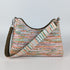 Multicolored Shimmery Striped Upcycled Handwoven Baguette Bag (BTB0125-017) PS_W