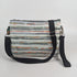 Multicolored Shimmery Striped Upcycled Handwoven Sling Bag (SI0325-002) PS_W
