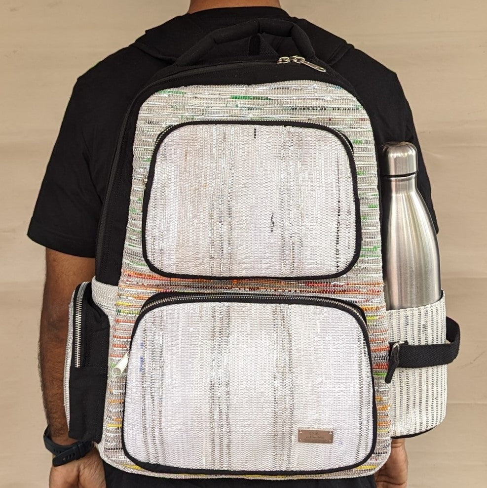 Commuter Backpack – reCharkha - The EcoSocial Tribe