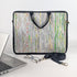 Multicolored Shimmery Upcycled Handwoven Laptop Sleeve 16 inch (LSB161124-009) PS_W