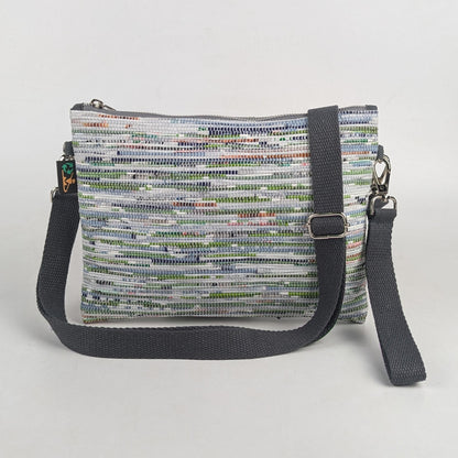 Multicolored Upcycled Handwoven Sling Bag (SI0325-011) PS_W