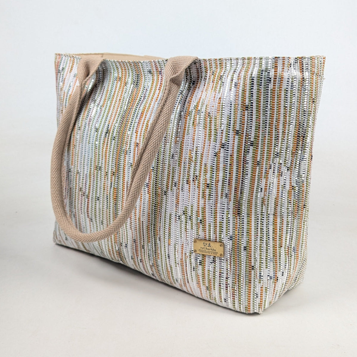 Upcycled Handcrafted Office Tote (OT0326-003)