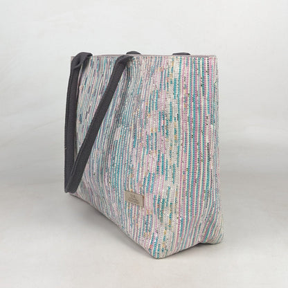 Upcycled Handcrafted Office Tote (OT0626-001) PS_W