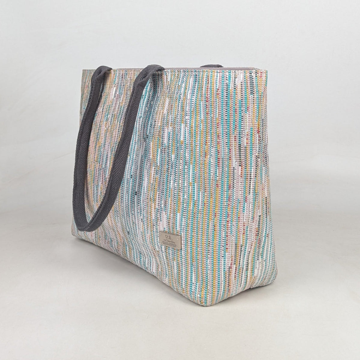 Upcycled Handcrafted Office Tote (OT0626-006) PS_W