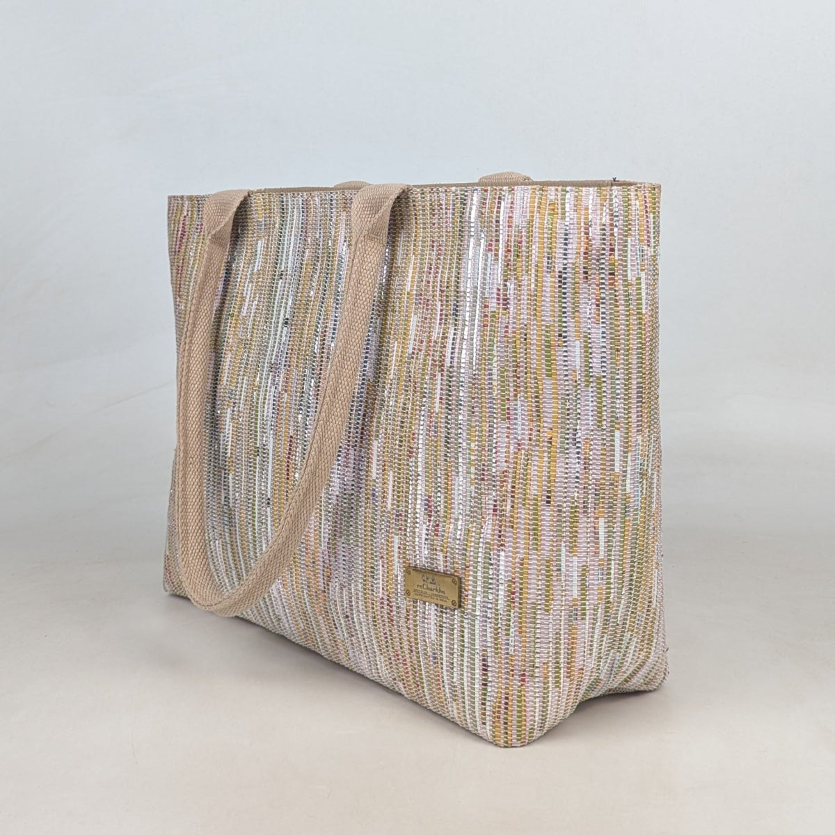 Upcycled Handcrafted Office Tote (OT0626-008) PS_W
