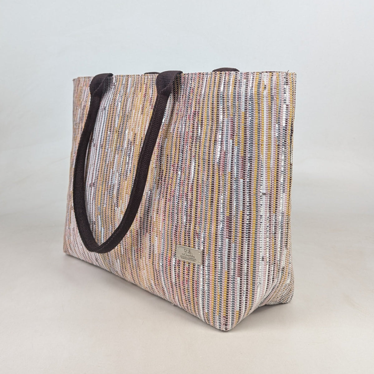 Upcycled Handcrafted Office Tote (OT0626-009) PS_W
