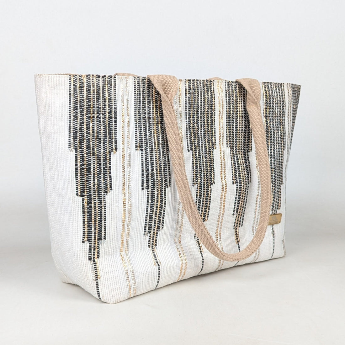 Upcycled Handcrafted Designer Office Tote (OTD0326-004) PS_W