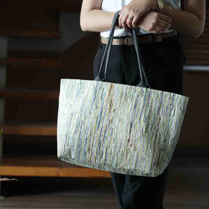 Upcycled Handcrafted Office Tote (OT0626-001) PS_W