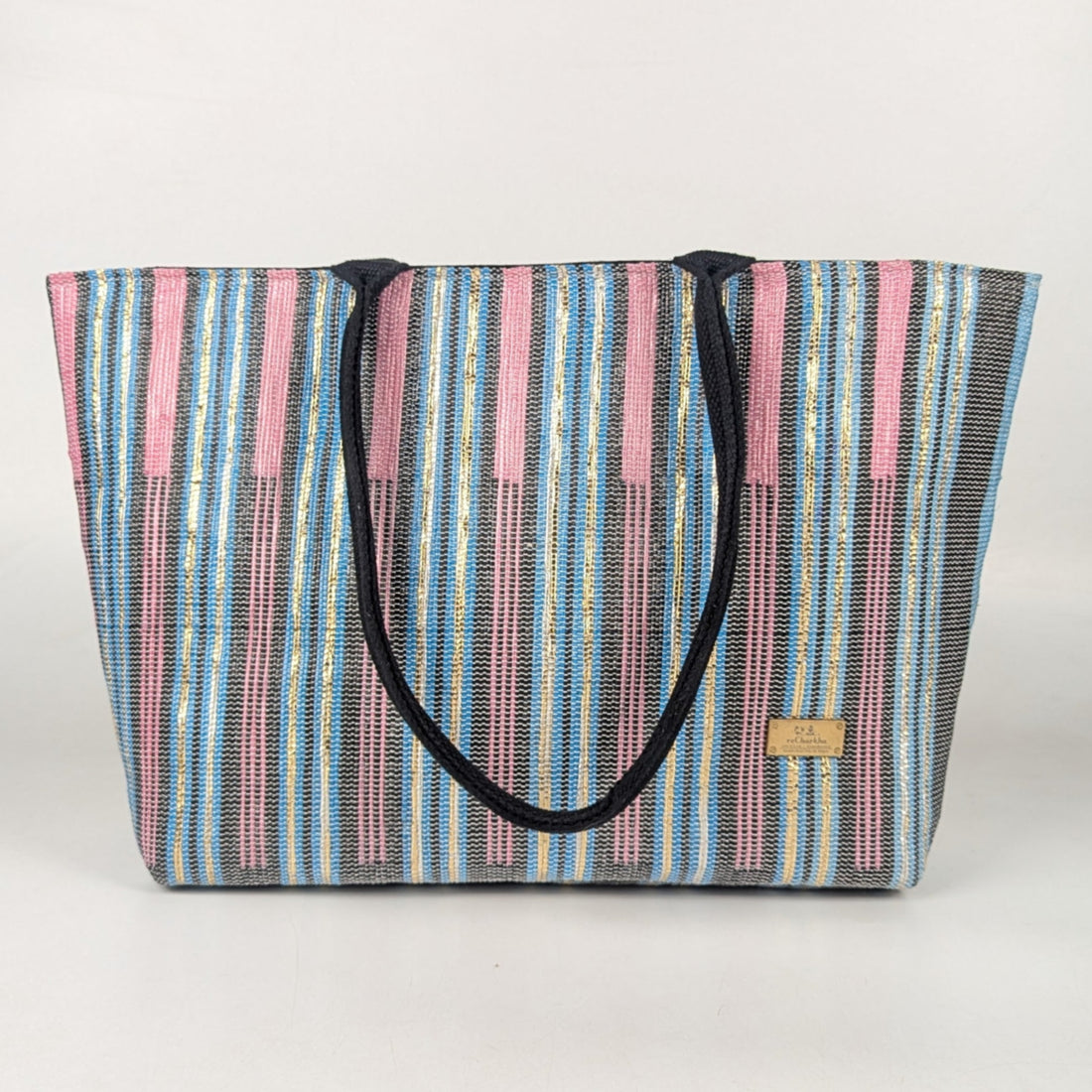 Upcycled Handcrafted Designer Office Tote (OTD0625-002) PS_W