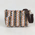 Orange Brown White Upcycled Origami Handcrafted Basketry Sling (NBB0824-003) PS_W