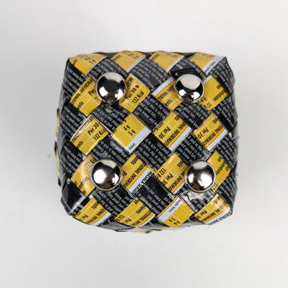 Upcycled Handcrafted Origami Basketery Deco Storage Small (BDSS0126-003)