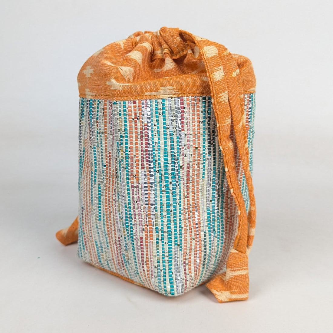 Upcycled Handwoven Potli Bag (P0226-012) PS_W