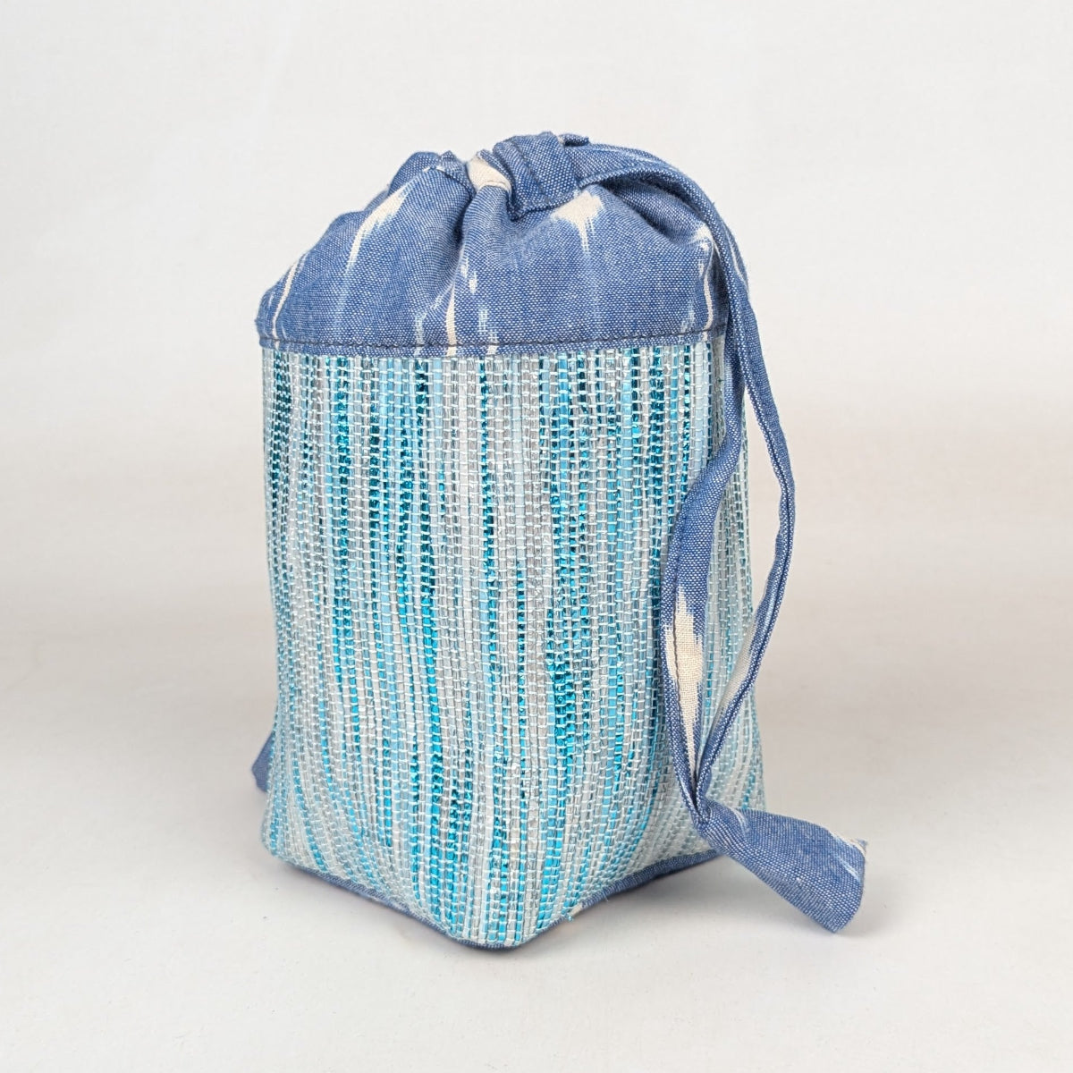 Upcycled Handwoven Potli Bag (P0326-002) PS_W