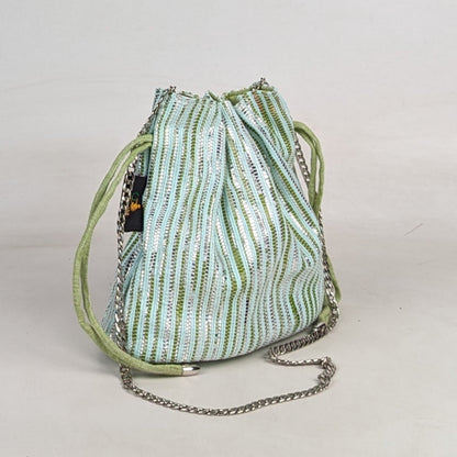 Upcycled Handcrafted Potli Sling (PS0526-001) PS_W