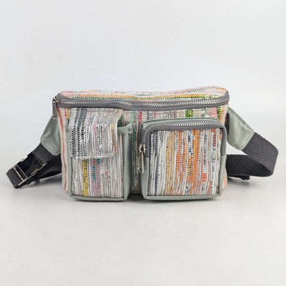  Upcycled Handwoven Belt Pack