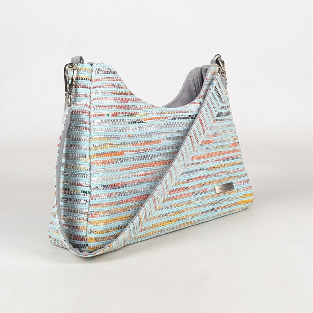 Upcycled Handcrafted Baguette Bag (BTB0326-007) PS_W