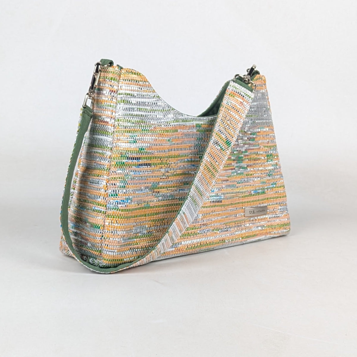 Upcycled Handcrafted Baguette Bag (BTB0326-006) PS_W