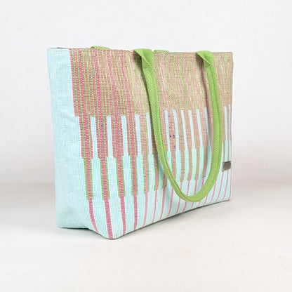 Upcycled Handcrafted Designer Office Tote (OTD0326-014) PS_W