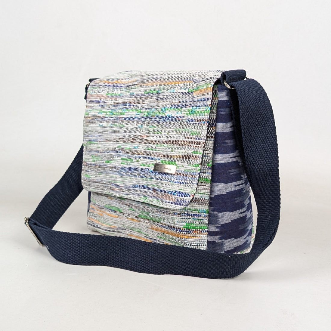 Upcycled Handcrafted Messenger Bag (MB0426-001) PS_W