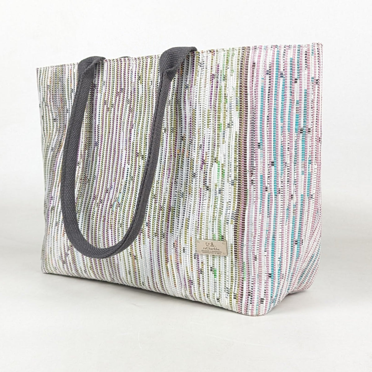 Upcycled Handcrafted Office Tote (OT0426-004) PS_W