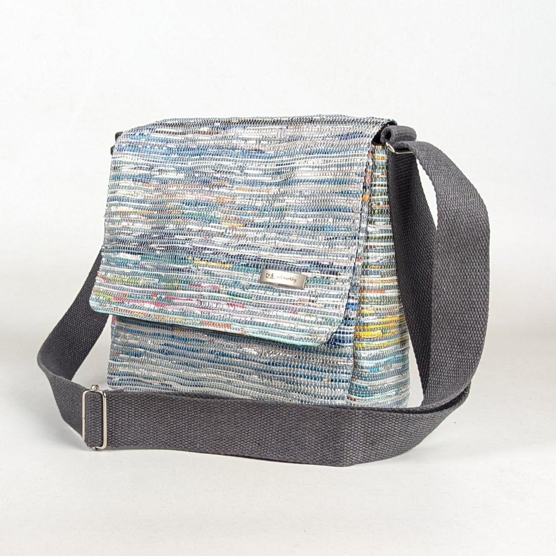 Upcycled Handcrafted Messenger Bag (MB0426-008) PS_W