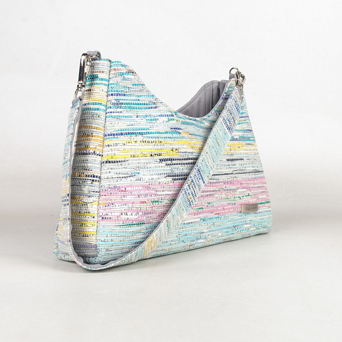 Upcycled Handcrafted Baguette Bag (BTB0426-002) PS_W