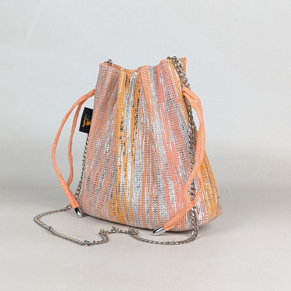 Upcycled Handcrafted Potli Sling (PS0426-001) PS_W