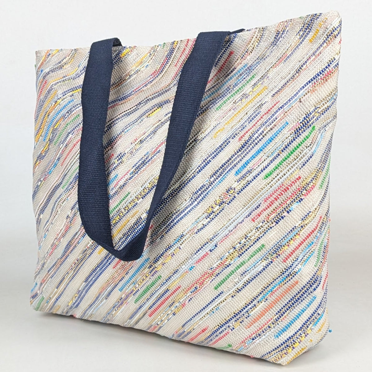 Upcycled Handcrafted Designer Beach Bag (BBD0426-014) PS_W