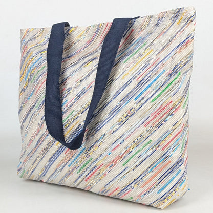 Upcycled Handcrafted Designer Beach Bag (BBD0426-014) PS_W