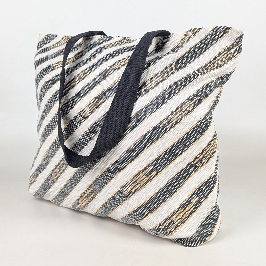 Upcycled Handcrafted Designer Beach Bag (BBD0426-011) PS_W