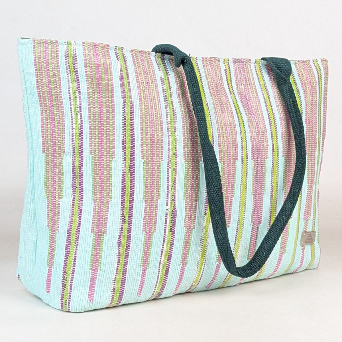 Upcycled Handcrafted Designer Office Tote (OTD0426-002)PS_W