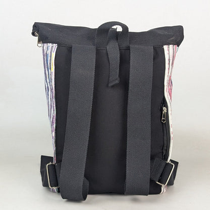 Upcycled Handcrafted Spartan Backpack (SBP0426-001) PS_W