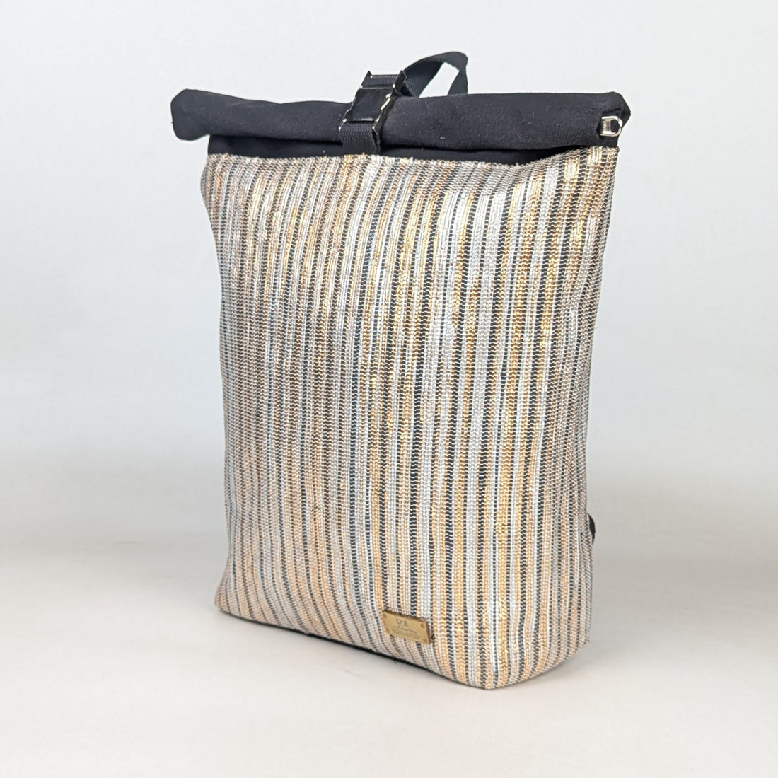 Upcycled Handcrafted Spartan Backpack (SBP0426-004) PS_W