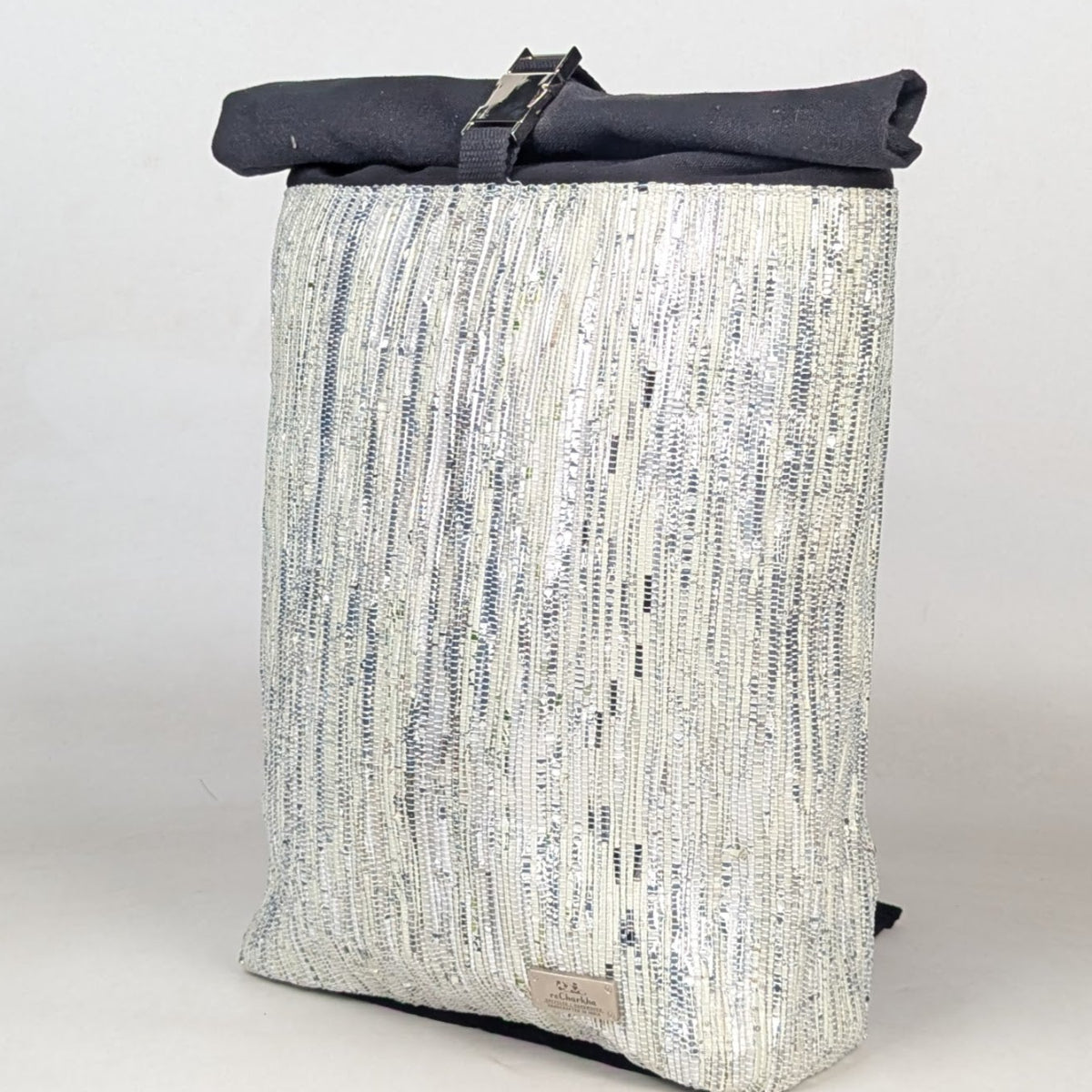 Upcycled Handcrafted Spartan Backpack (SBP0426-005) PS_W