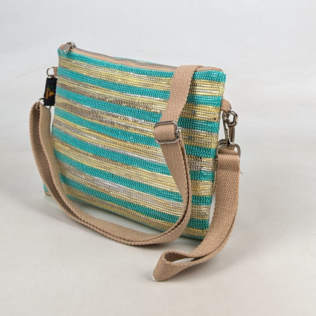 Upcycled Handcrafted Sling Bag (SI0526-013) PS_W