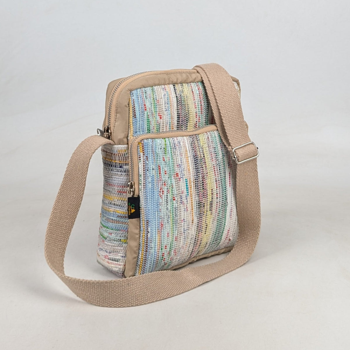 Upcycled Handcrafted Cross Body Sling (CBS0626-001) PS_W
