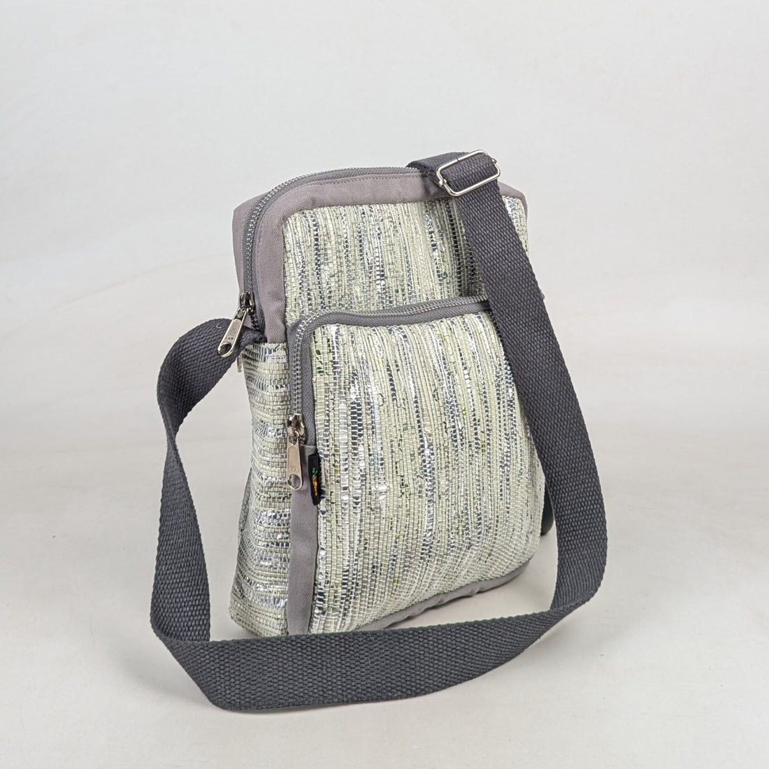 Upcycled Handcrafted Cross Body Sling (CBS0626-006) PS_W
